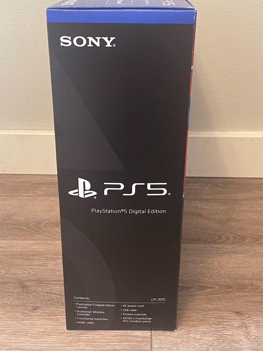 OFERTA 🔥 PlayStation 5 Digital – Slim Edition (PS5)