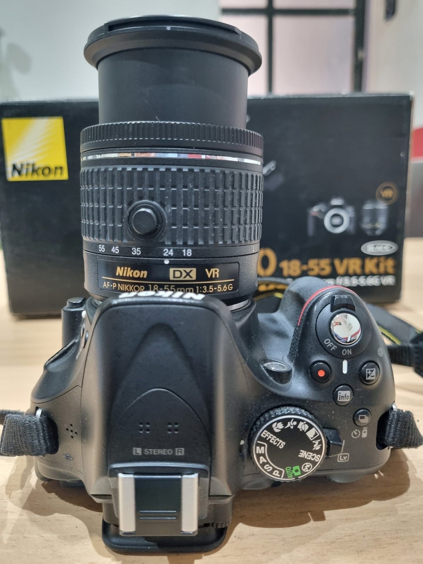 Nikon D5200 + Lente 18-55mm VR – 5.400 disparos