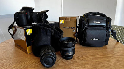 Nikon D5600 – Kit Completo – 2.900 disparos