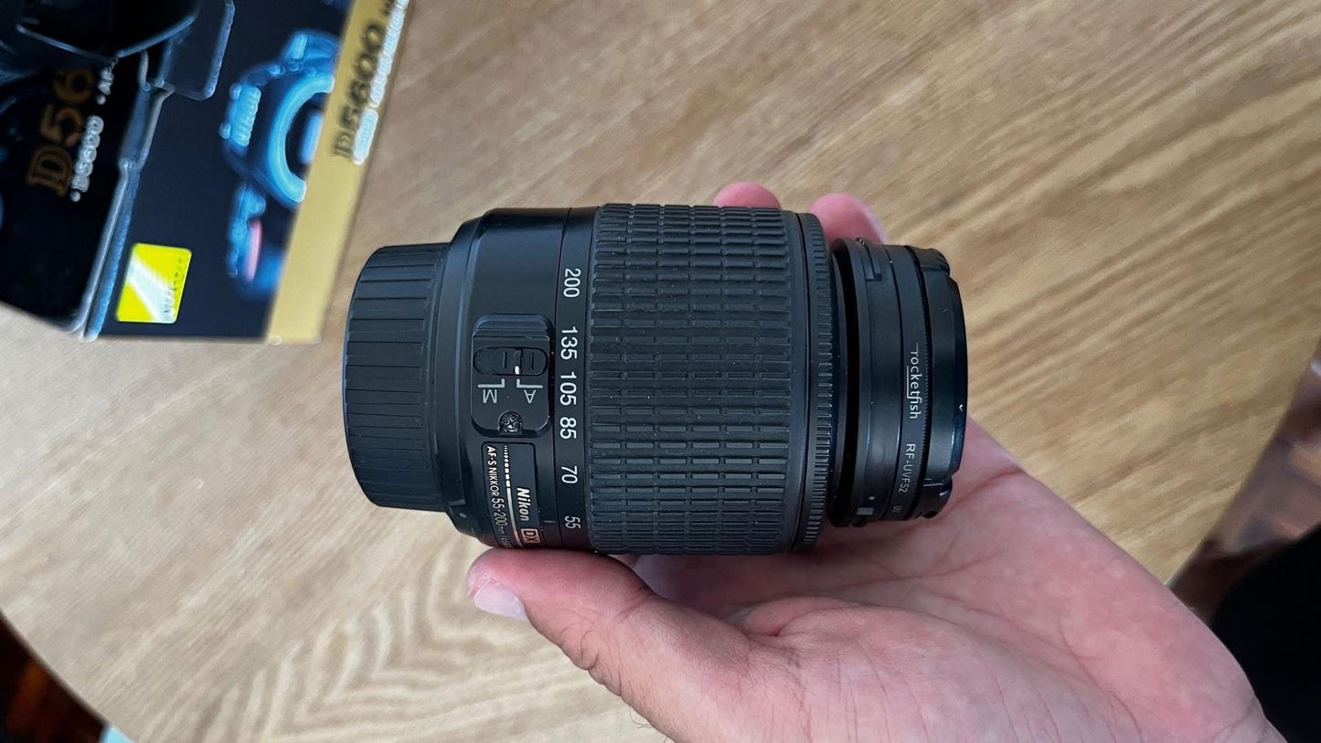 Nikon D5600 – Kit Completo – 2.900 disparos